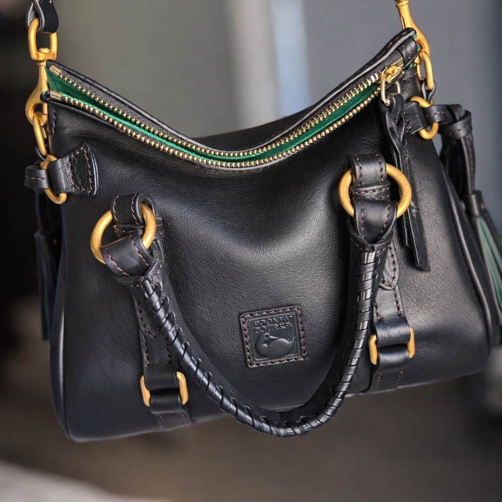 Dooney & Bourke Florentine Micro Satchel Black - Picture 2 of 8